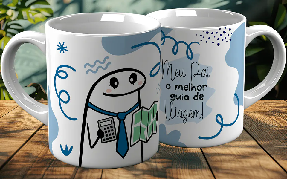 ESTAMPA FLORK PAI V2 CANECAS 4