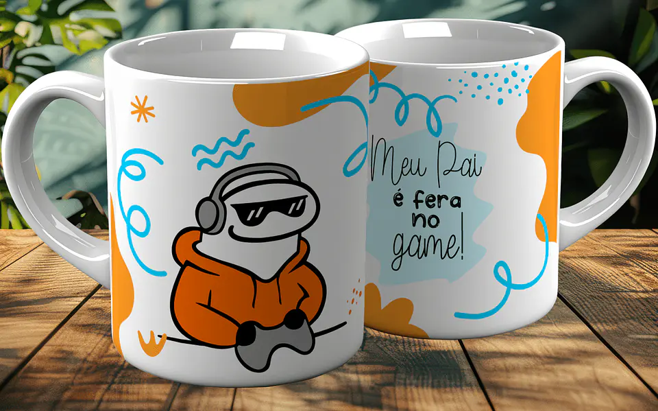 ESTAMPA FLORK PAI V2 CANECAS 6