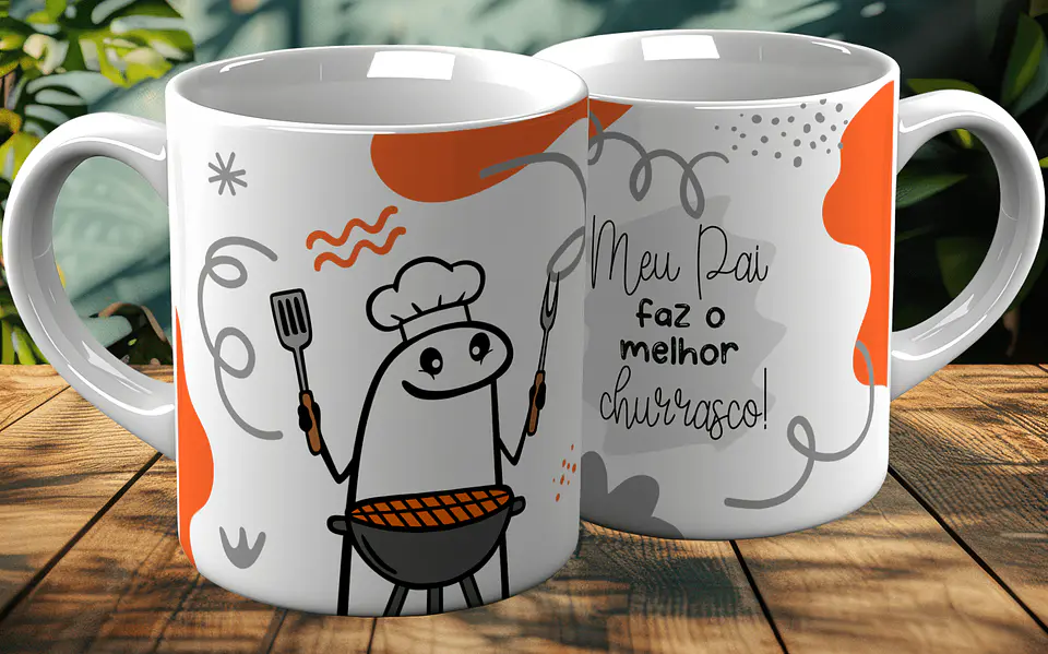 ESTAMPA FLORK PAI V2 CANECAS 10
