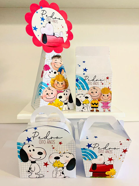 Snoopy Menino - Coletiva Festa Pronta