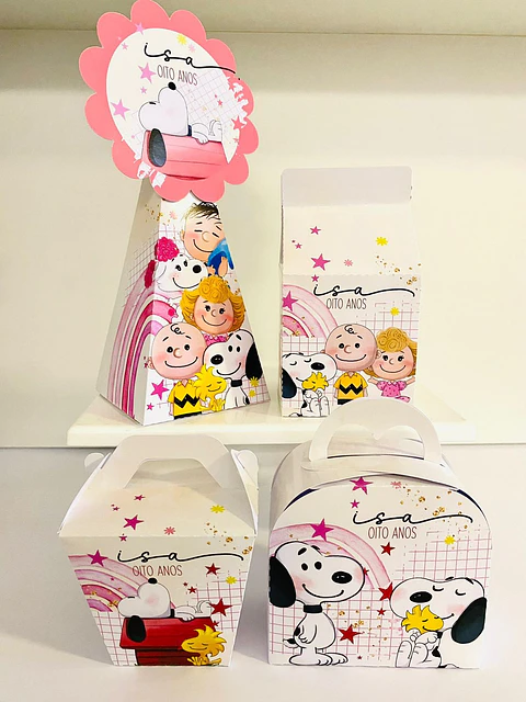 Snoopy Menina - Coletiva Festa Pronta