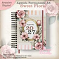 Agenda Permanente A5 Sweet Floral - Thumbnail 1