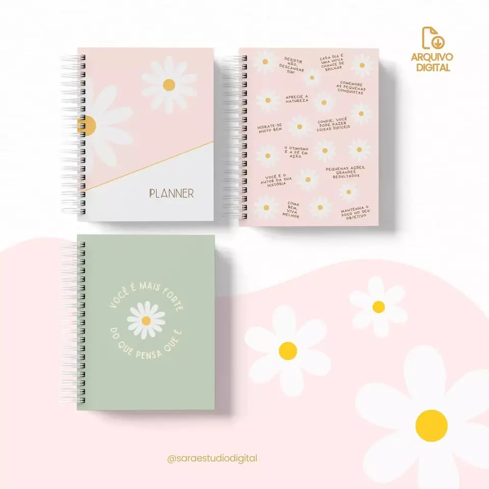 Planner Não Datado – Vertical e Horizontal 3