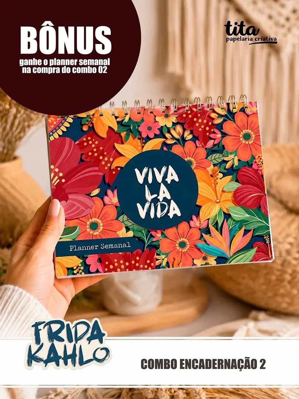 Frida Kahlo – Combo Encadernação 02 + Bônus 2