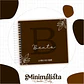 Caderneta e Livro do bebe Minimalista Marrom - Arquivo Digital - Thumbnail 3