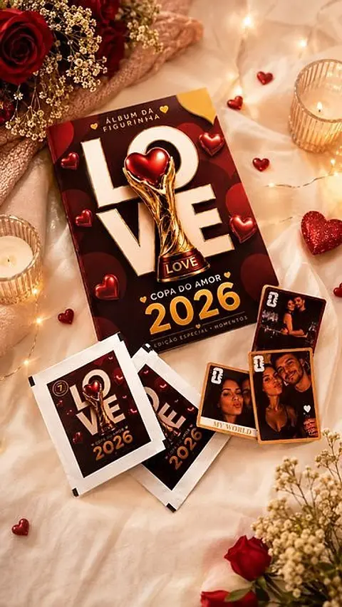 Arquivo Dia dos Namorados Álbum Copa Love