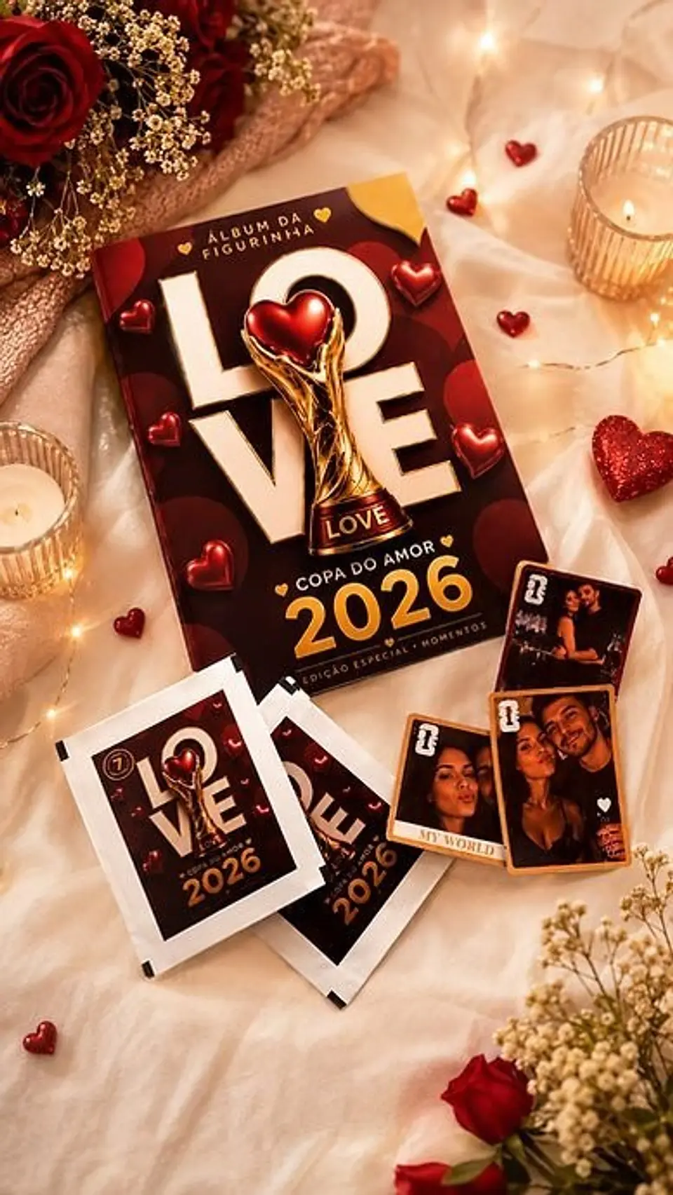 Arquivo Dia dos Namorados Álbum Copa Love 1
