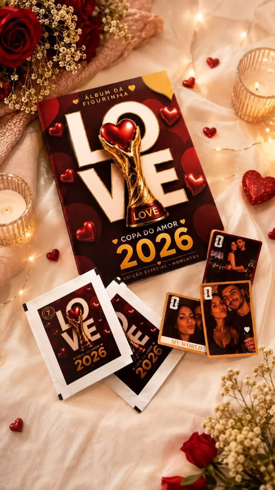 Arquivo Dia dos Namorados Álbum Copa Love 3