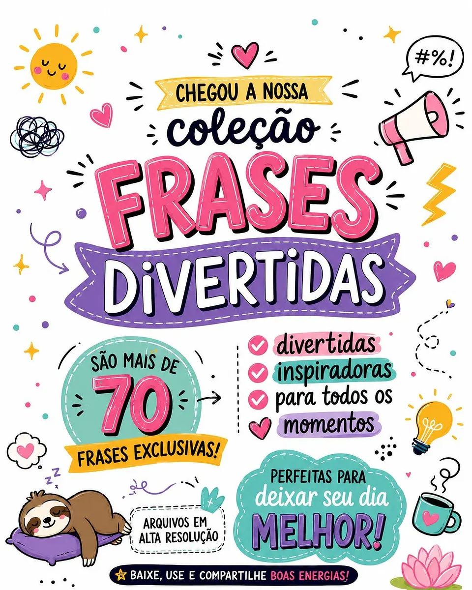 Coleção Frases Divertidas 1