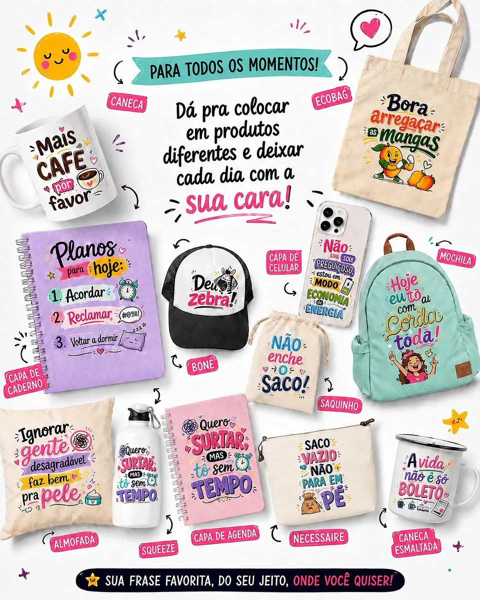 Coleção Frases Divertidas 3