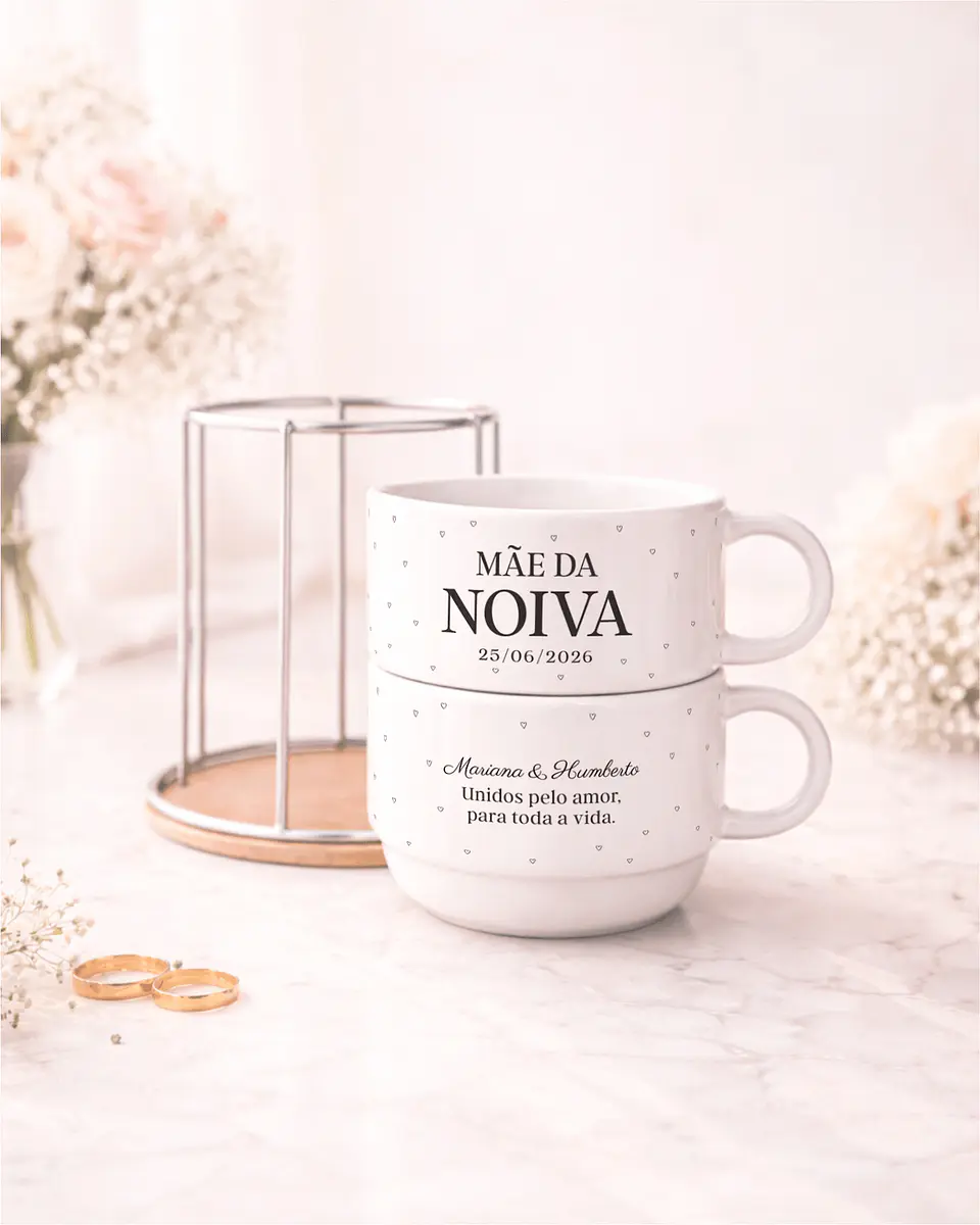 Xícaras Casamento – Pacote de Artes 15
