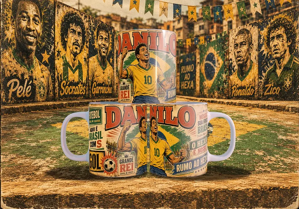 Arte Canecas Copa Quadrinhos Vintage 4
