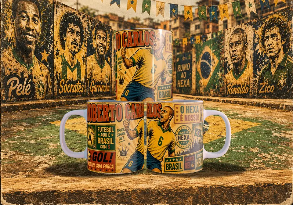 Arte Canecas Copa Quadrinhos Vintage 29