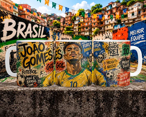 Arte Canecas Copa Grafite de Rua