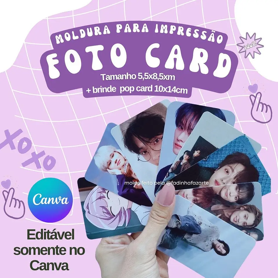 Arquivo de Corte Moldura Foto Card 1