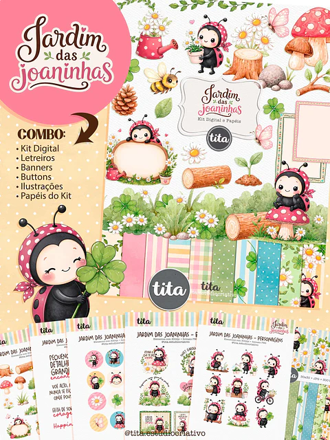 Arquivo Kit Digital Jardim das Joaninhas