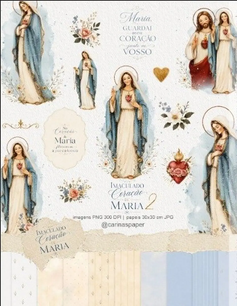 Arquivo Kit Digital Imaculado Coração de Maria 1