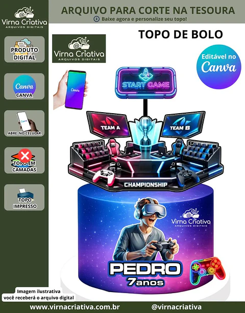 Arquivo de Corte Topo Games