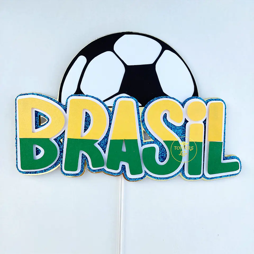 Arquivo de Corte Topo de Bolo Copa Futebol #7 1
