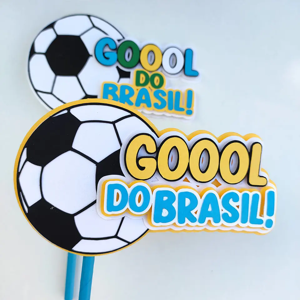 Arquivo de Corte Topo de Bolo Copa Futebol #6 1