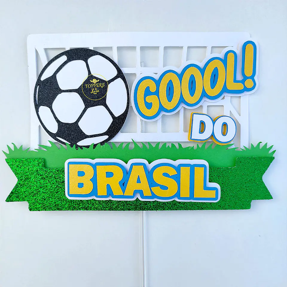 Arquivo de Corte Topo de Bolo Copa Futebol #3 1