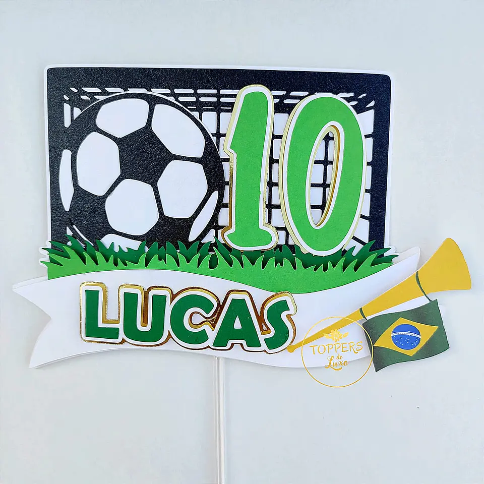 Arquivo de Corte Topo de Bolo Copa Futebol #2 1