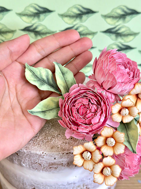 Arquivo de Corte Arranjo de Flores – Com pintura