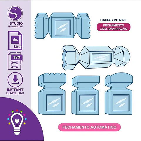 Caixas Fechamento Automático Arquivo Digital