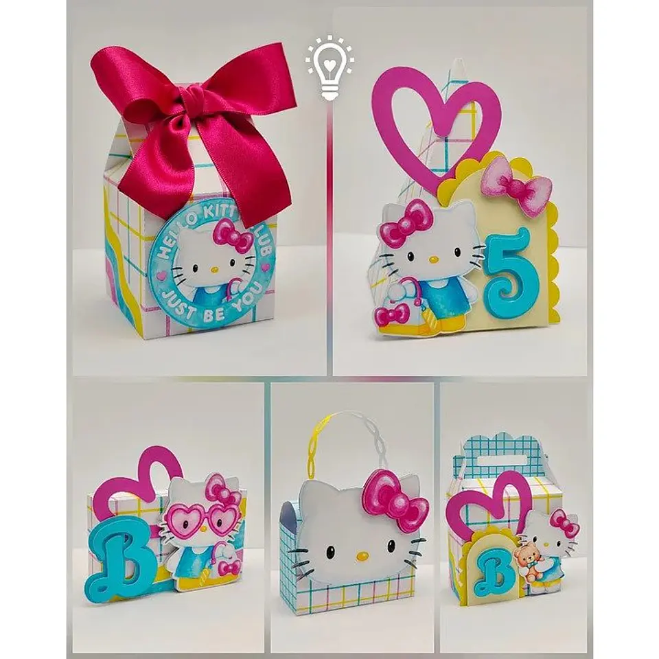 Arquivo Digital Hello Kitty Kit Festa Pronta 1