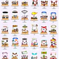 Arquivo Digital 148 Topos de Bolo Silhouette e PDF Kit Completo - Thumbnail 3