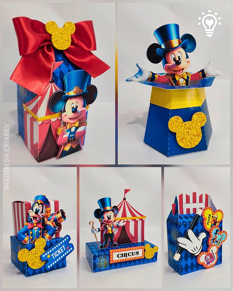 Arquivo de Corte Mickey Circo