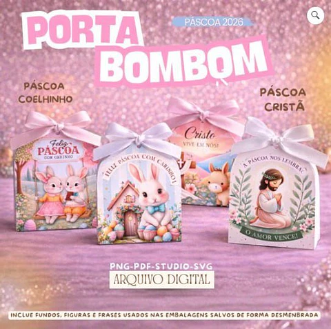 Arquivo Porta Bombom Páscoa 2026