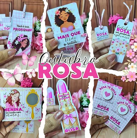 Arquivo de Corte Kit Outubro Rosa 2025