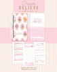Arquivo Digital Planners e Agendas 2026 Dream Believe Achieve - Thumbnail 4