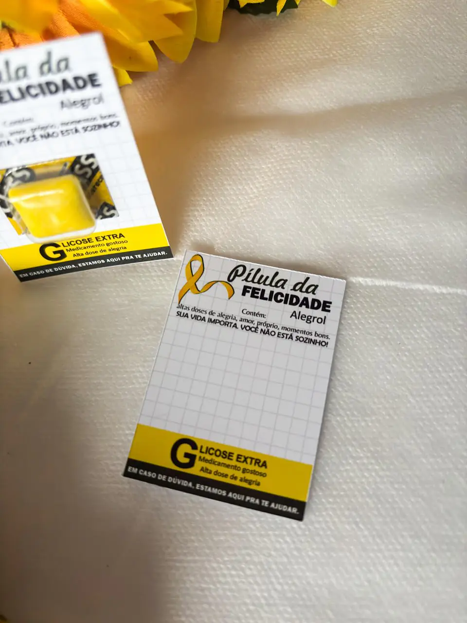 Arquivo de Corte Card Pilula da Felicidade Setembro Amarelo 4