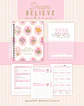 Arquivo Digital Planners e Agendas 2026 Dream Believe Achieve - Thumbnail 5