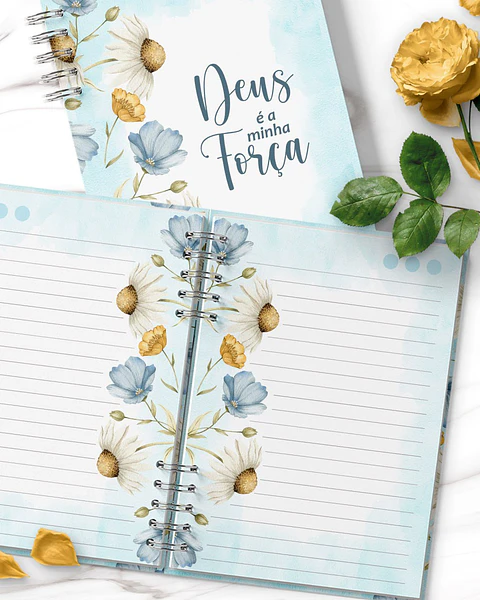 Arquivo Caderno Pautado Flores do Campo