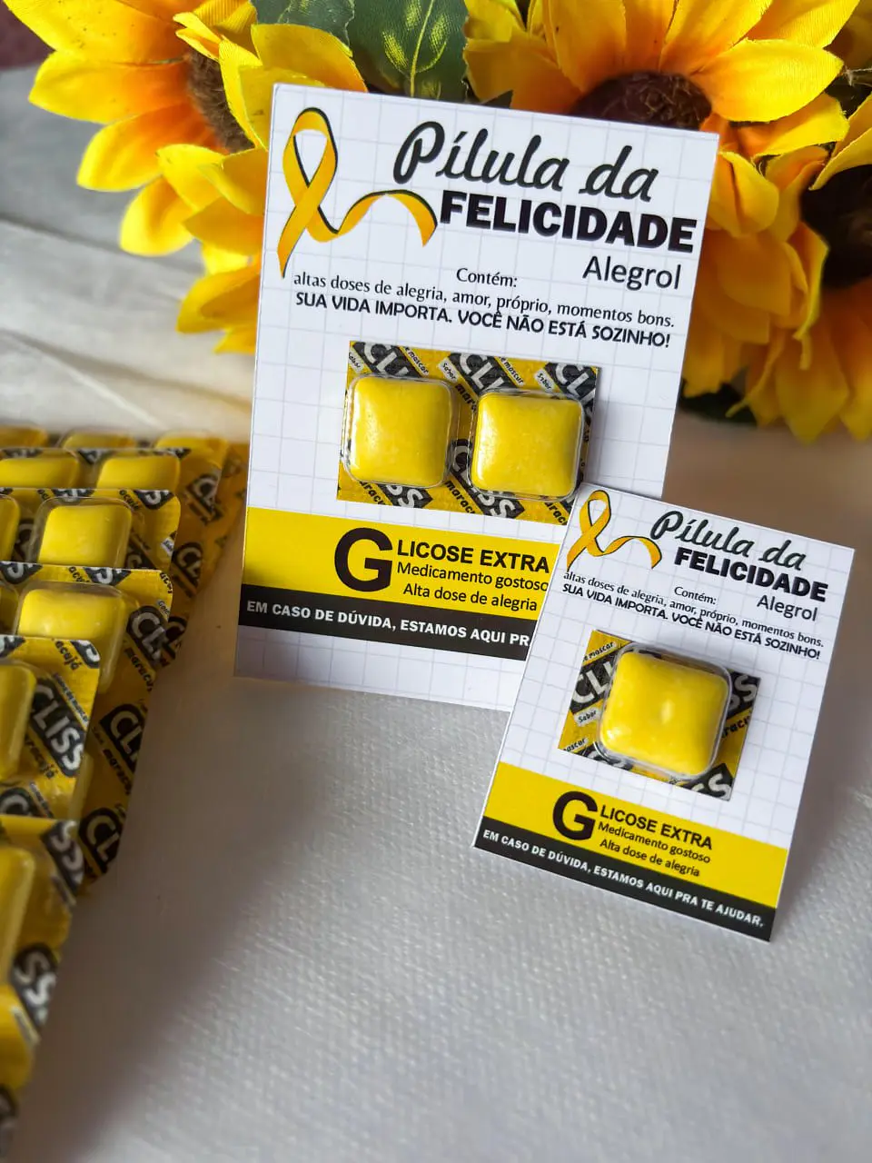 Arquivo de Corte Card Pilula da Felicidade Setembro Amarelo 7