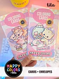 Arquivo Digital Colorindo Cards + Envelopes Kawaii - Thumbnail 2
