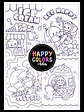 Arquivo Digital Colorindo Cards + Envelopes Kawaii - Thumbnail 4
