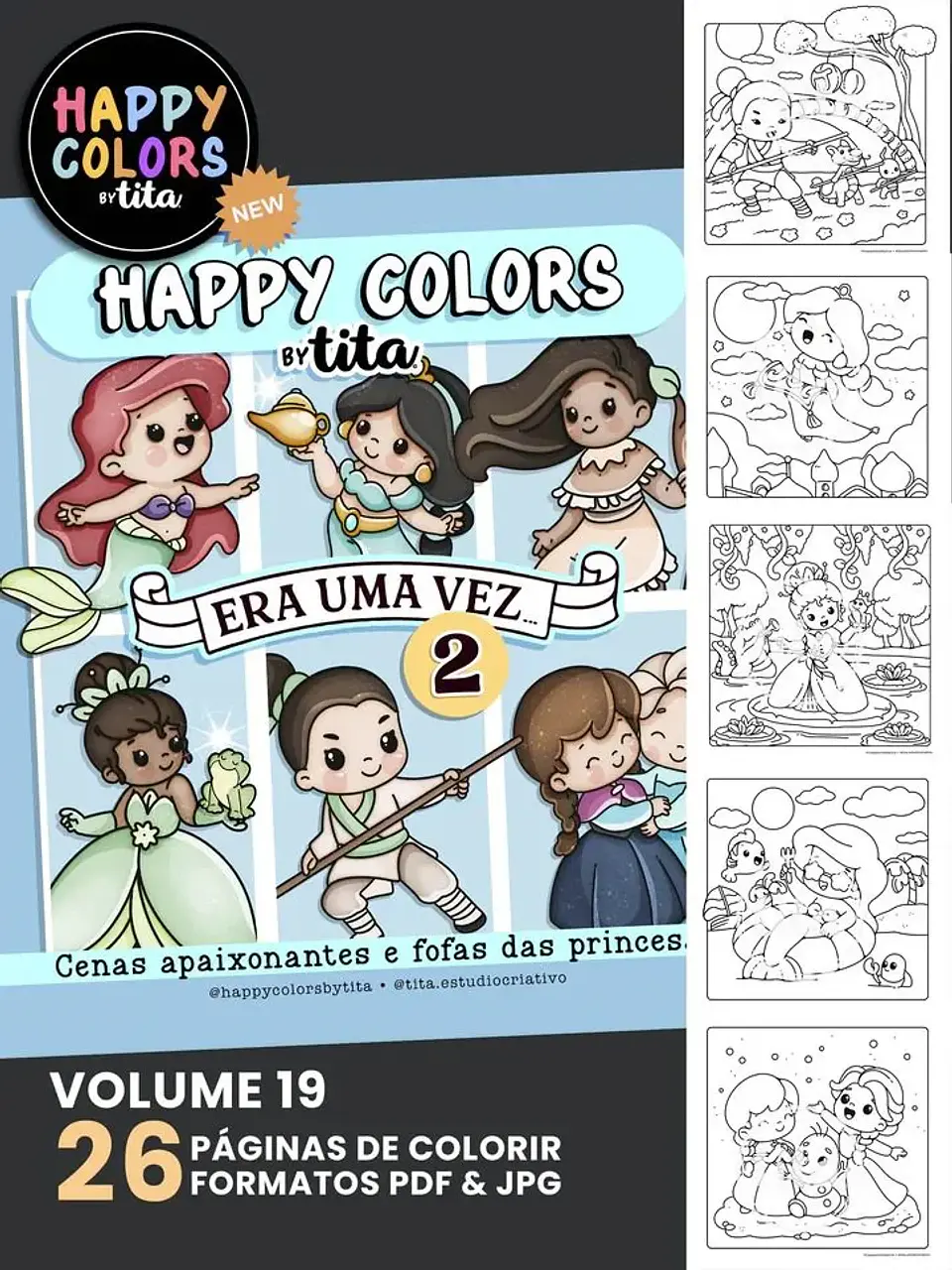 Arquivo Digital Happy Colors Volume 19 Era Uma Vez 1
