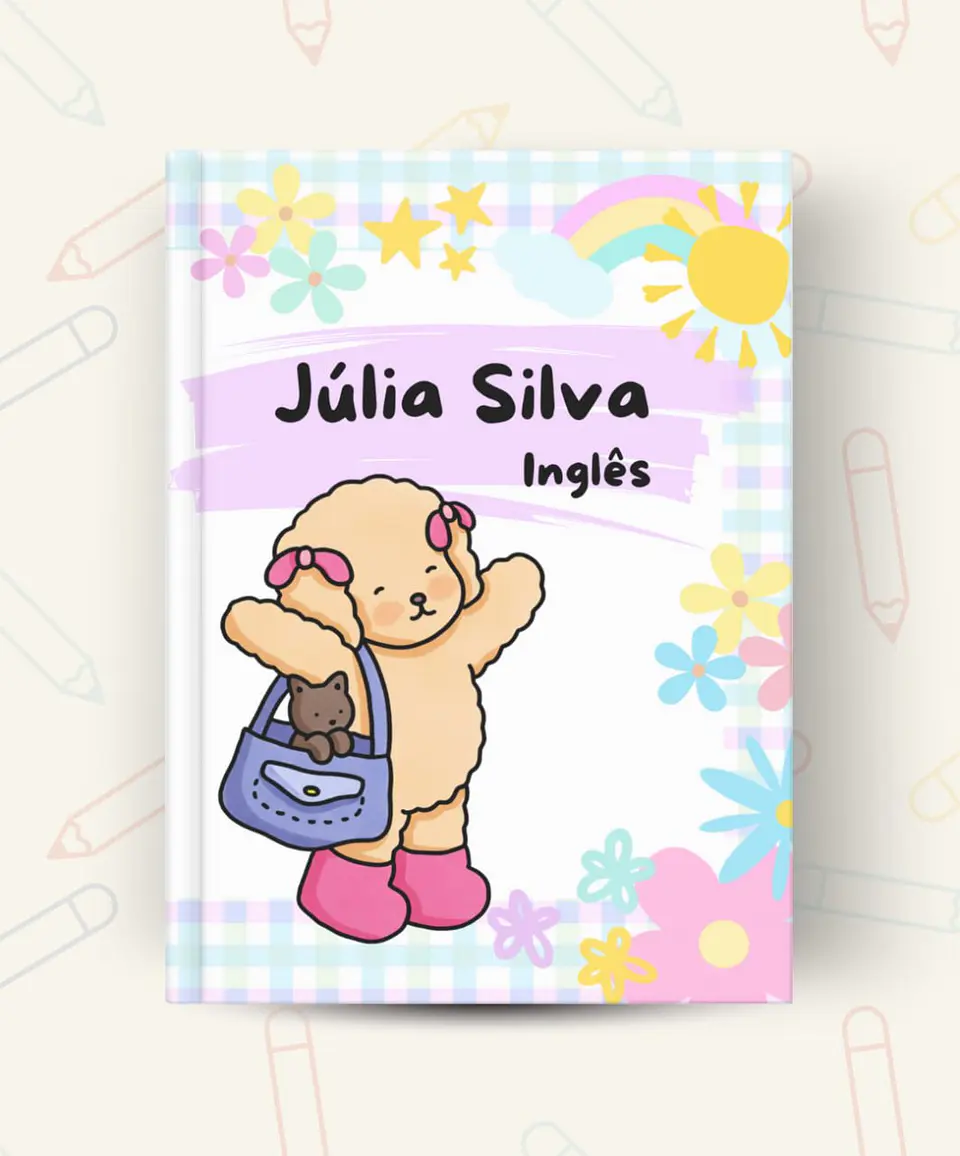 Arquivo Digital Capas de Caderno Volta às Aulas 2026 3