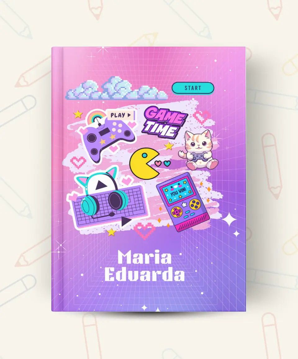 Arquivo Digital Capas de Caderno Volta às Aulas 2026 6