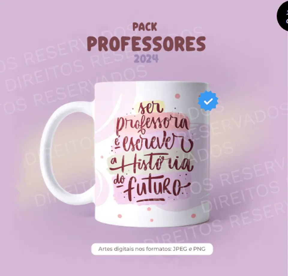 Arquivo Digital Pack Canecas Professores 4