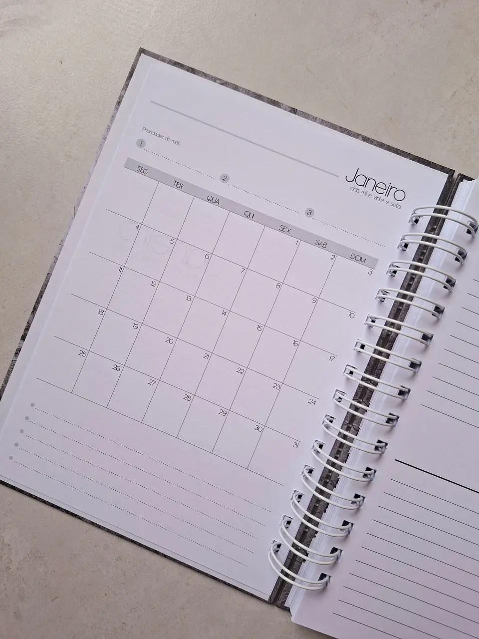 Arquivo Digital Miolo Agenda Comercial Datada 2027 5