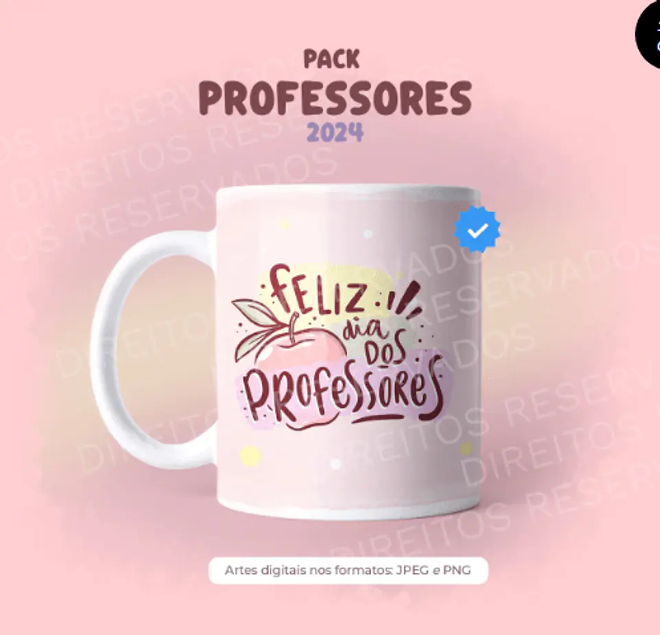 Arquivo Digital Pack Canecas Professores 5
