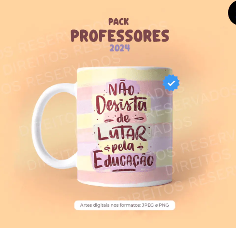 Arquivo Digital Pack Canecas Professores 6