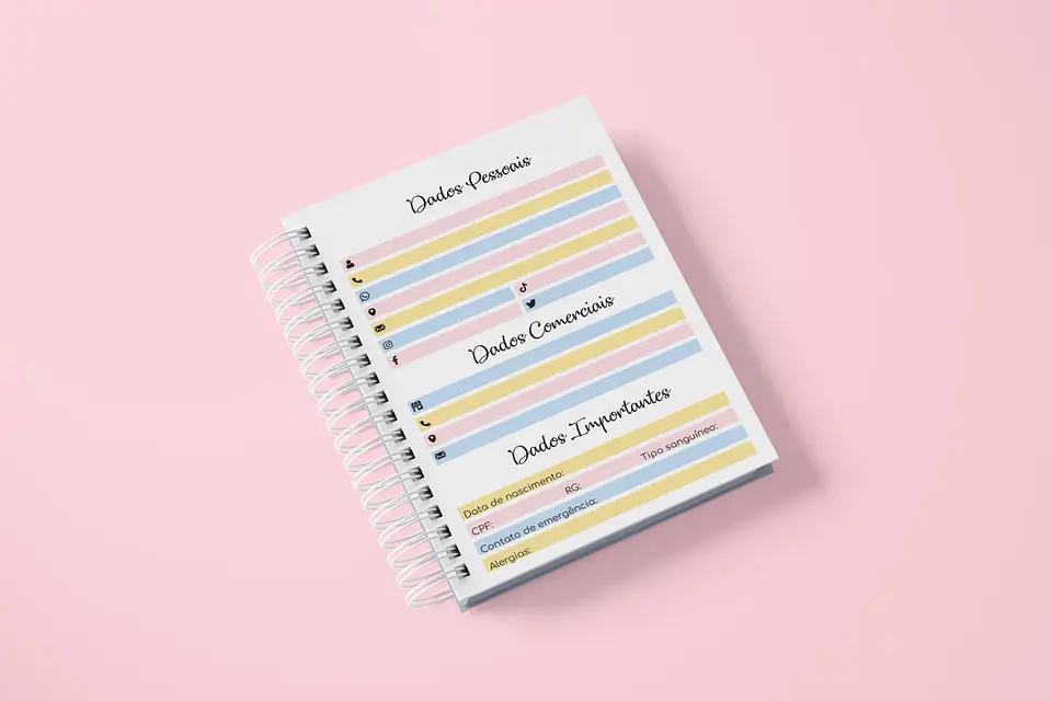 Arquivo Digital Combo Agendas Colorful 2026 5