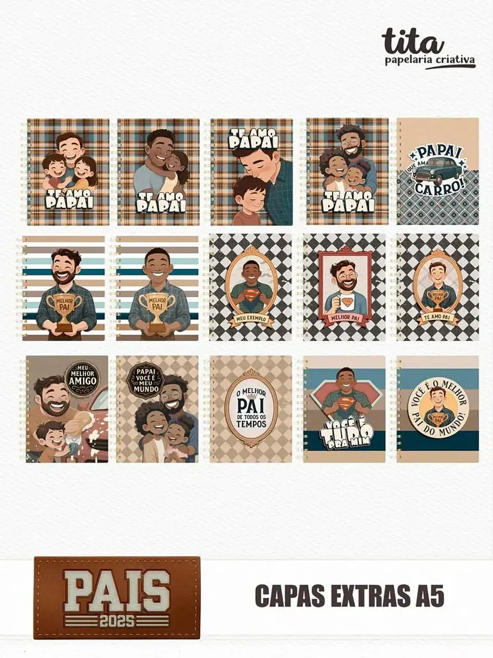 Arquivo Digital Dia dos Pais Capas Extras A5 2