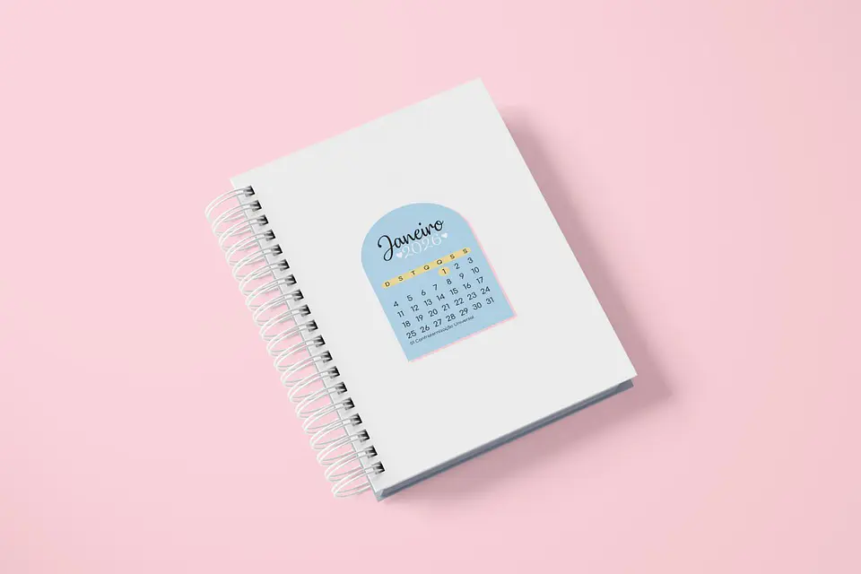 Arquivo Digital Combo Agendas Colorful 2026 8